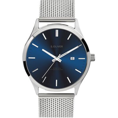 s.Oliver Herrenuhr Modern & Zeitlos SO-4432-MQ Metall s.Oliver Herrenuhr Modern & Zeitlos SO-4432-MQ Metall