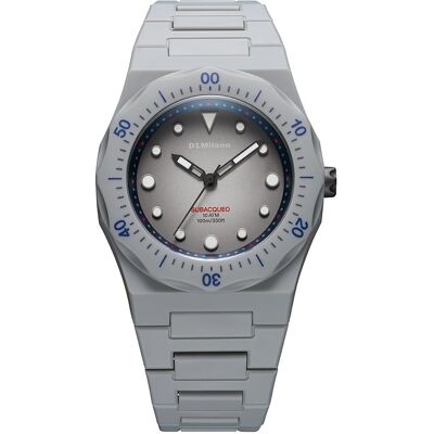 D1 Milano Herrenuhr 40.5mm, Steel Harbor PDBJ03 Polycarbonat D1 Milano Herrenuhr 40.5mm, Steel Harbor PDBJ03 Polycarbonat