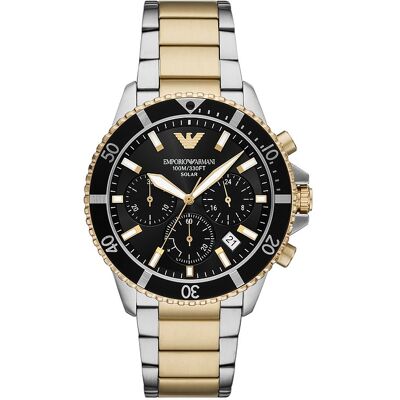 Emporio Armani Chronograph World Explorer AR11799 Edelstahl Emporio Armani Chronograph World Explorer AR11799 Edelstahl