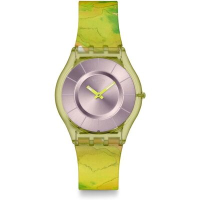 Swatch Unisexuhr 2603 PAINTED PARADISE SS08G112 Kunststoff Swatch Unisexuhr 2603 PAINTED PARADISE SS08G112 Kunststoff