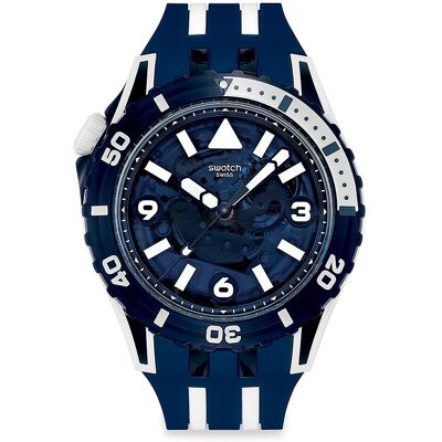 Swatch Unisexuhr 2604 SWATCH SCUBAQUA SSCU09N100 Kunststoff Swatch Unisexuhr 2604 SWATCH SCUBAQUA SSCU09N100 Kunststoff