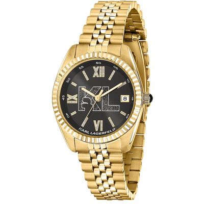 Karl Lagerfeld Damenuhr Timeless Code R0553108510 Stahl Karl Lagerfeld Damenuhr Timeless Code R0553108510 Stahl