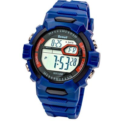 Scout Kinderuhr The Digi 165000002 Kunststoff Scout Kinderuhr The Digi 165000002 Kunststoff