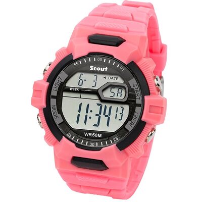 Scout Kinderuhr The Digi 165000004 Edelstahl, Kunststoff Scout Kinderuhr The Digi 165000004 Edelstahl, Kunststoff