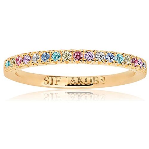Sif Jakobs Jewellery Damenring SJ-R2869-XCZ(YG)/56 925er Silber