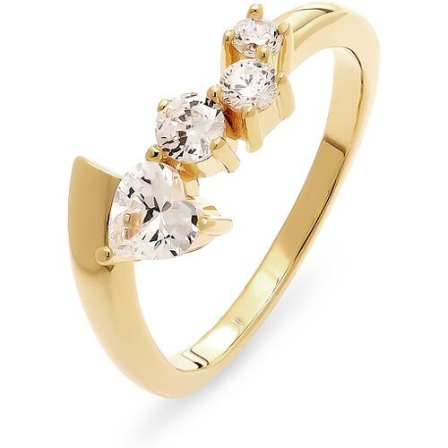 JETTE Damenring METEOR 89137829 925er Silber, recycelt