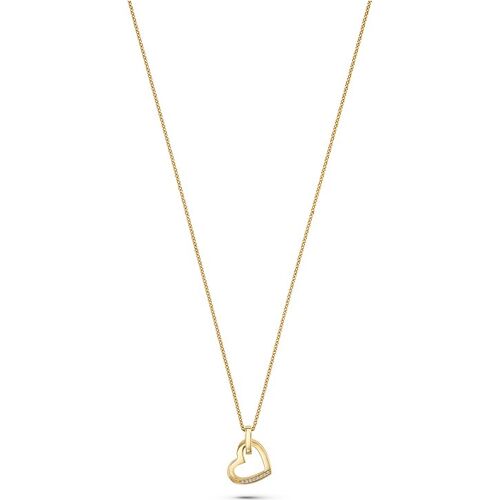 JETTE Kette TWISTED HEART 87690318 925er Silber