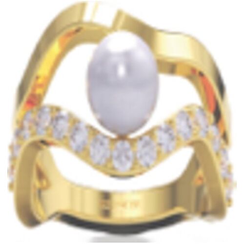 Sif Jakobs Jewellery Damenring SJ-R12363-PCZ-YG-50 925er Silber