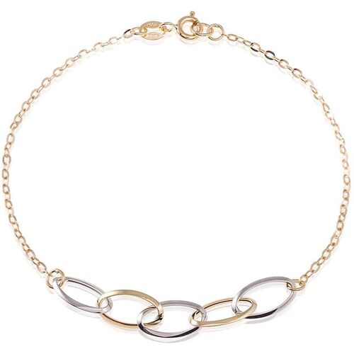 Valeria Armband 89192496 585er Gelbgold, 585er Weißgold