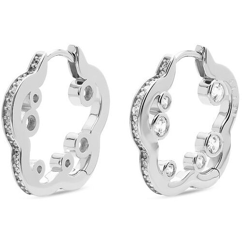 JETTE Ohrhänger FLOWERS 89208130 925er Silber, recycelt