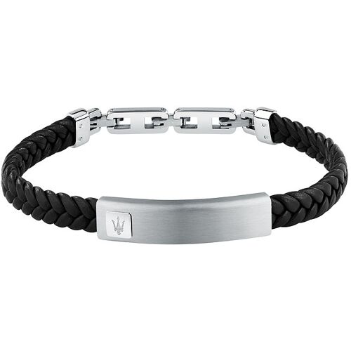 Maserati Armband Leather JM525AVE34 Edelstahl