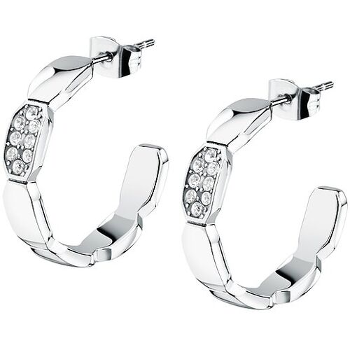 Karl Lagerfeld Ohrstecker Crystals KLAYC66 Edelstahl