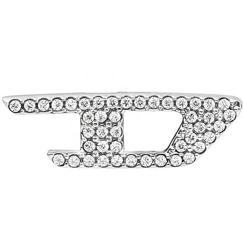Diesel Einzelner Ohrschmuck D Logo DX1630040 Edelstahl
