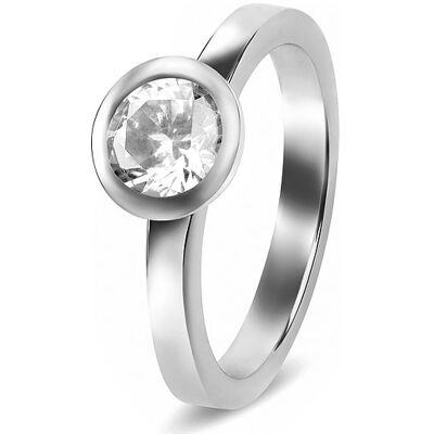 JETTE Damenring SOLITAIRE 87939251 925er Silber JETTE Damenring SOLITAIRE 87939251 925er Silber
