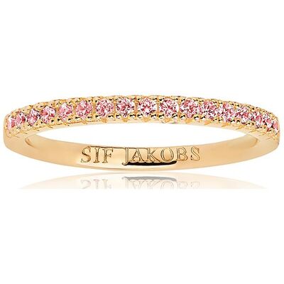 Sif Jakobs Jewellery Damenring SJ-R2869-PK(YG)/52 925er Silber Sif Jakobs Jewellery Damenring SJ-R2869-PK(YG)/52 925er Silber