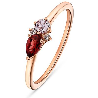 Valeria Damenring 88289285 375er Roségold Valeria Damenring 88289285 375er Roségold