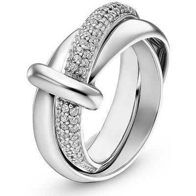 JETTE Damenring SWING 2.0 88336151 925er Silber JETTE Damenring SWING 2.0 88336151 925er Silber