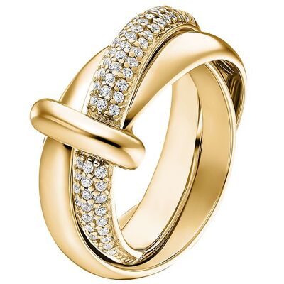 JETTE Damenring SWING 2.0 88336291 925er Silber JETTE Damenring SWING 2.0 88336291 925er Silber