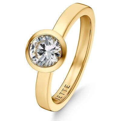 JETTE Damenring SOLITAIRE 88338766 925er Silber JETTE Damenring SOLITAIRE 88338766 925er Silber