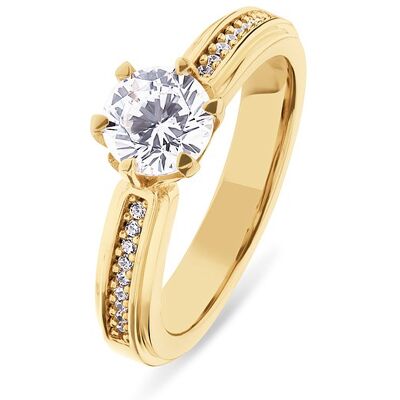 JETTE Damenring DIAMOND 88601173 925er Silber JETTE Damenring DIAMOND 88601173 925er Silber