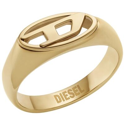Diesel Damenring OVAL D LOGO DX1588710 Edelstahl Diesel Damenring OVAL D LOGO DX1588710 Edelstahl