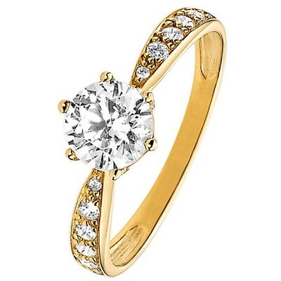 Valeria Damenring 89208615 375er Gelbgold Valeria Damenring 89208615 375er Gelbgold