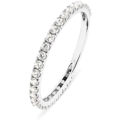 Valeria Damenring 89208595 375er Weißgold Valeria Damenring 89208595 375er Weißgold