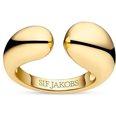 Sif Jakobs Jewellery Damenring SJ-R2481-YG-58 925er Silber Sif Jakobs Jewellery Damenring SJ-R2481-YG-58 925er Silber