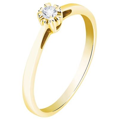 Valeria Damenring Lab Grown CHRIST 89211736 585er Gelbgold Valeria Damenring Lab Grown CHRIST 89211736 585er Gelbgold