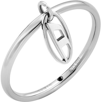 Diesel Damenring Oval D Logo DX1603040 Edelstahl Diesel Damenring Oval D Logo DX1603040 Edelstahl