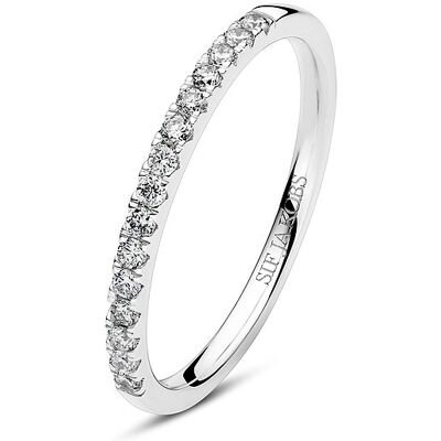 Sif Jakobs Jewellery Damenring Lab Grown SJ-R2515-WD-WG-54 585er Weißgold Sif Jakobs Jewellery Damenring Lab Grown SJ-R2515-WD-WG-54 585er Weißgold