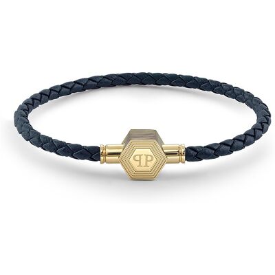 Philipp Plein Armband PJ6GA03BS Edelstahl, Leder Philipp Plein Armband PJ6GA03BS Edelstahl, Leder