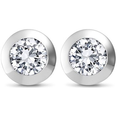 JETTE Ohrstecker SOLITAIRE 86505657 925er Silber rhodiniert JETTE Ohrstecker SOLITAIRE 86505657 925er Silber rhodiniert
