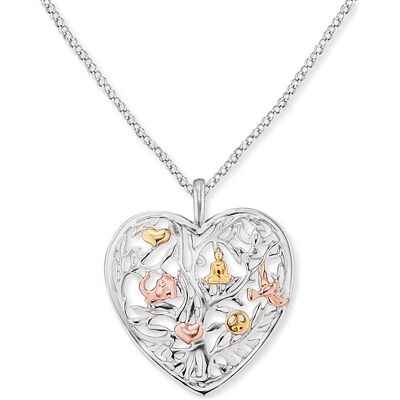 Engelsrufer Kette ERN-HEARTTREE-TRICO 925er Silber platiniert Engelsrufer Kette ERN-HEARTTREE-TRICO 925er Silber platiniert