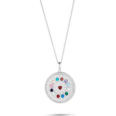 JETTE Kette BIRTHSTONE 88025199 925er Silber JETTE Kette BIRTHSTONE 88025199 925er Silber