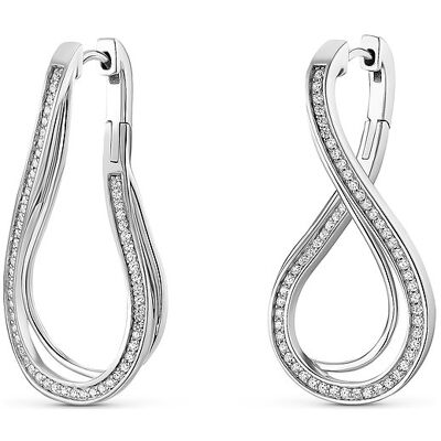 JETTE Creolen INFINITY 88336097 925er Silber JETTE Creolen INFINITY 88336097 925er Silber