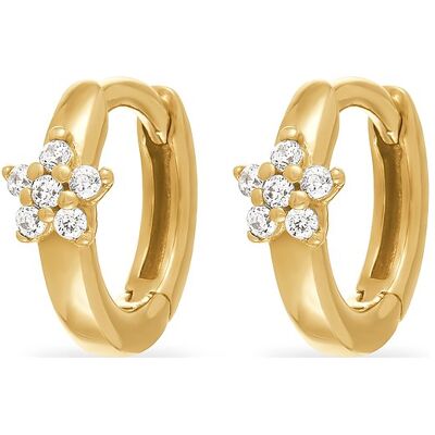 FAVS Little Friends Creolen 88441311 375er Gelbgold FAVS Little Friends Creolen 88441311 375er Gelbgold