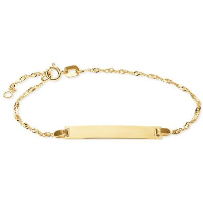 FAVS Little Friends I.D.-Armband 88442903 375er Gelbgold FAVS Little Friends I.D.-Armband 88442903 375er Gelbgold