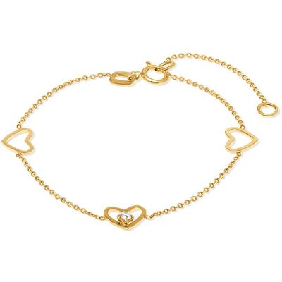 FAVS Armband 88443063 375er Gelbgold FAVS Armband 88443063 375er Gelbgold