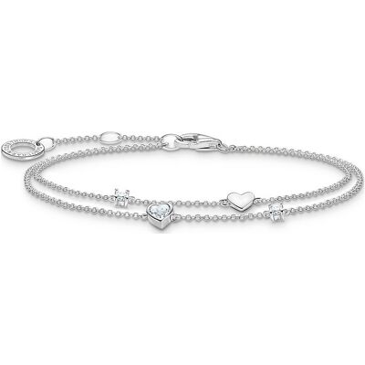Thomas Sabo Armband Charming A2057-051-14-L19V 925er Silber Thomas Sabo Armband Charming A2057-051-14-L19V 925er Silber