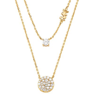 Michael Kors Kette Kors Brilliance MKC1591AN710 925er Silber Michael Kors Kette Kors Brilliance MKC1591AN710 925er Silber