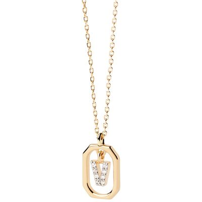 PdPaola Kette Mini Letters CO01-533-U 925er Silber PdPaola Kette Mini Letters CO01-533-U 925er Silber