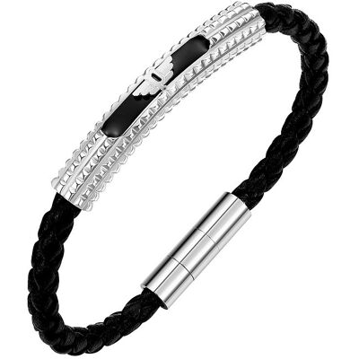 Police Armband PEAGB0001102 Leder, Metall Police Armband PEAGB0001102 Leder, Metall
