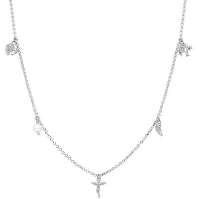 Engelsrufer Kette ERN-CHRIST-5ANH 925er Silber Engelsrufer Kette ERN-CHRIST-5ANH 925er Silber