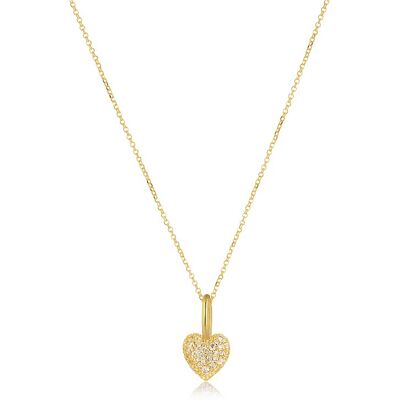Sif Jakobs Jewellery Kette SJ-P72356-CZ-YG 925er Silber Sif Jakobs Jewellery Kette SJ-P72356-CZ-YG 925er Silber