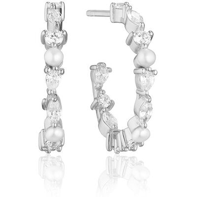 Sif Jakobs Jewellery Creolen SJ-E12235-PCZ 925er Silber Sif Jakobs Jewellery Creolen SJ-E12235-PCZ 925er Silber
