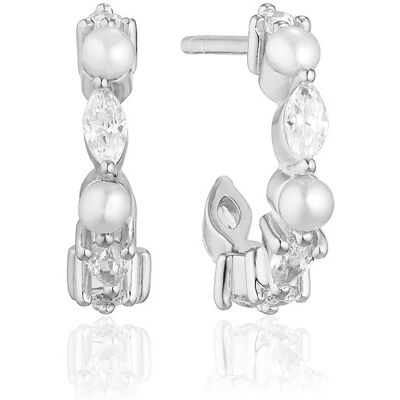 Sif Jakobs Jewellery Creolen SJ-E12234-PCZ 925er Silber Sif Jakobs Jewellery Creolen SJ-E12234-PCZ 925er Silber