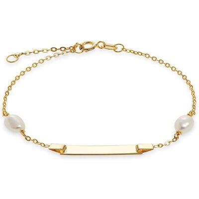 FAVS I.D.-Armband 88837932 375er Gelbgold FAVS I.D.-Armband 88837932 375er Gelbgold