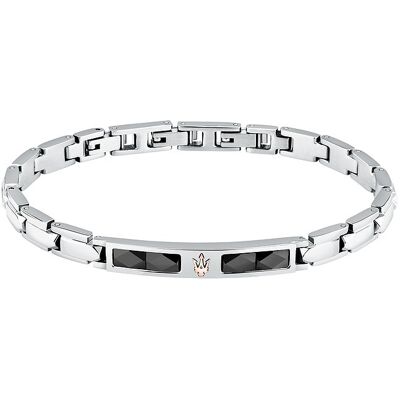 Maserati Armband JM224ATZ40 Edelstahl, Keramik Maserati Armband JM224ATZ40 Edelstahl, Keramik