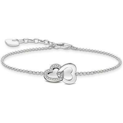 Thomas Sabo Armband Charming A2163-051-14-L19V 925er Silber Thomas Sabo Armband Charming A2163-051-14-L19V 925er Silber